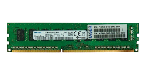 Memoria 8gb Pc3l-12800e Ecc Ddr3 Hp Proliant Ml310e G8 C Nfe