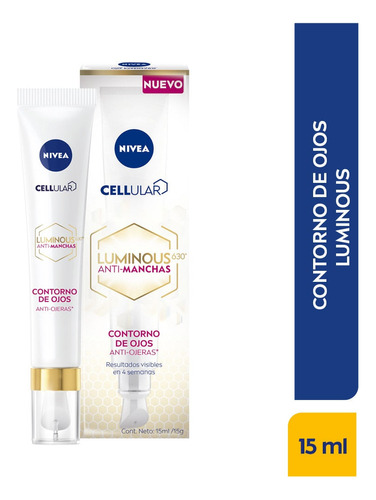 Contorno Ojos Nivea Luminous Antimanchas X 15ml