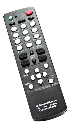 Control Remoto Universal Smart Tv Led Lcd Sony LG Panasonic