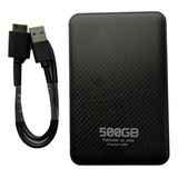 Hd Externo 500gb Usb 3.0 Slim Portátil Para Ps4 Ps5 Xbox Pc