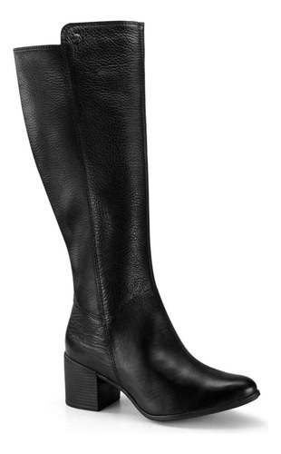 Bota Bottero Cano Longo Couro Burnish - Feminina 24643