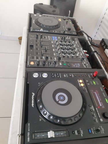 Kit Cdj850  Pionner + Mixer Djm 850 Pioneer 