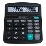 Calculadora De Mesa Comercial Escritório Loja Home Office Cor Preto