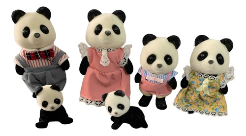 Calico Critters - Familia De Osos Panda.
