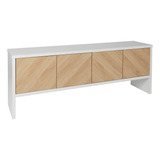 Decor Therapy Haven Storage Console Tv De Hasta 79 Pulgadas,