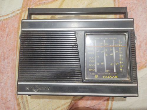 Rádio 6 Faixas Motoradio Antigo