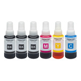 6x Tinta Para Epson L220/355/365/375/380/395/396/455 T664 