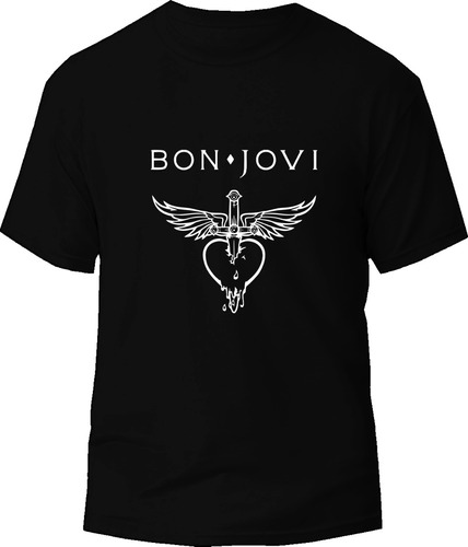 Camiseta Bon Jovi Rock Metal Tv Tienda Urbanoz