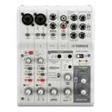 Consola Mixer Yamaha Ag06 Mk2 Para Streaming 6 Canales Usb