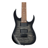 Guitarra Eléctrica Ibanez Grg7221qa-tks 7 Cuerdas Blk Burst