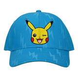 Gorra Pikachu Pokemon Hombre Y Mujer Original Visera Curva