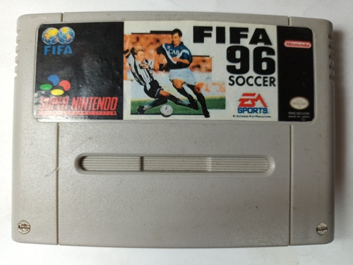 Super Nintendo Fifa 96 Soccer  Juego Cartucho En Caballito