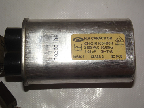 Capacitor Microondas Brastemp Jetdefrost Bms27abhna 110v