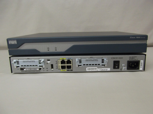 Roteador Cisco 1841 Com 1 Porta Wan Serial Wic-1t