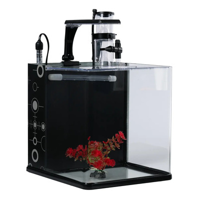 Kit Acuario Nano Reef 18 Lt Vidrio Luz Led Filtro Espumador | Envío gratis