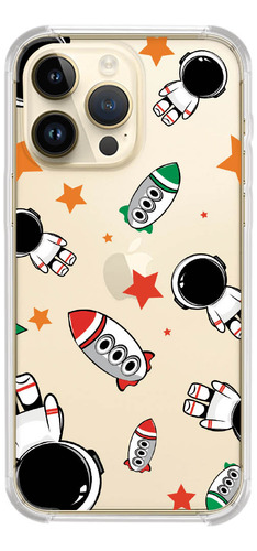 Capinha Compativel Modelos iPhone Astronauta 0407