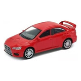 Auto Coleccion Mitsubishi Lancer Evolution X Welly 1:34