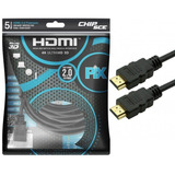 Cabo Hdmi 5m 2.0 4k 19 Pino Chip Sce 018-2225