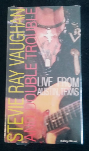 Video Vhs Stevie Ray Vaughan Live From Austin   Supercultura