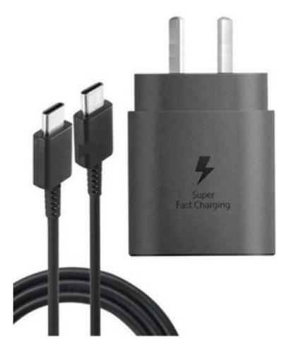 Cargador Samsung Usb-c Ultra Rapida (15w) Con Cable Original