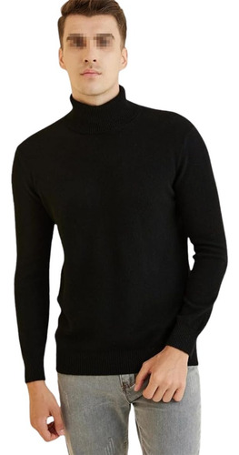 Sweater Tejido Hombre Cuello Subido Beatle Colores