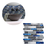 Panel Adhesivo Azulejo Pared Baño Cocina Ducha 0021 X6 Unds