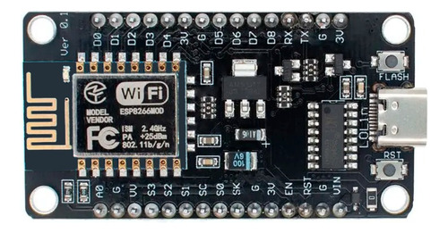 Nodemcu Wifi Esp8266 Lolin V3 Esp12f 4mb Uart Arduino Nubbeo
