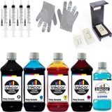 Kit Tinta Recarga Cartucho 662 Hp 2136 3636 3836 + Snap Fill