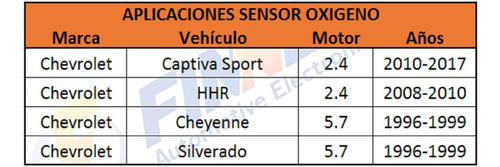 Sensor Oxigeno Chevrolet Captiva Sport Hhr 2.4 Foto 5