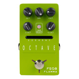 Pedal Octavador Flamma Fs08 Para Guitarra Eléctrica