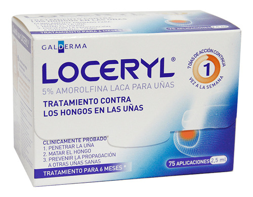 Loceryl Laca Al 5% Frasco X 2.5ml