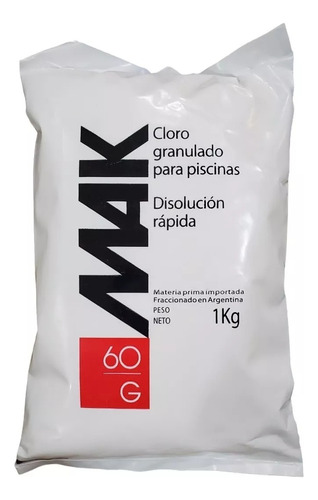 Mak 60g X Bolsas De 1 Kilo C/u Granulado Rapido 