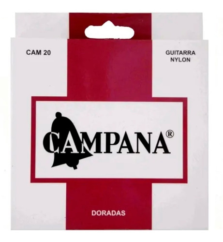 Cuerdas Encordado Guitarra Criolla Campana Dorado Cam 20