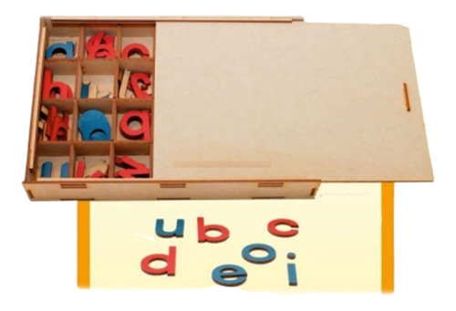 Letras Abecedario Alfabeto Montessori Minuscula Didactico