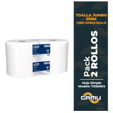 Toalla Jumbo Universal 2 Rollos × 250 Metros Tork To55004