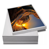 Papel Fotográfico A3 Glossy 135g 500 Folhas Premium Cor Branco