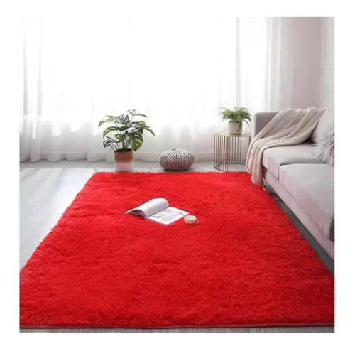 Alfombras Peludas Grandes 150x200 Para Living Varios Colores