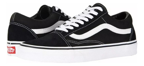 Zapatillas Vans Old Skool Black.w Talle 39 Ar 25.5 Cm