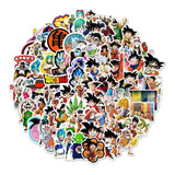Set 100 Stickers Dragón Ball Anime
