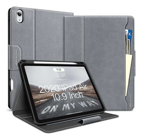 Funda Para iPad A2588 A2589 A2591 A2324 A2325 A2072 (gris)