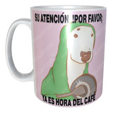 Taza Perro Con Sarten Meme Su Atencion Hora Del Café M47