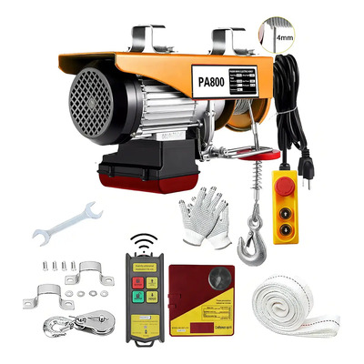 Polipasto Eléctrico Alispus 800kg 20m Control Remoto Inalámbrico Carga | Envío gratis
