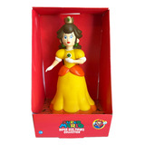 Boneca Princesa Daisy Articulada Super Mario Bros Grande