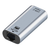 Adaptador Ethernet Usb C De 1000 Mbps -c A Cable Gigabit De