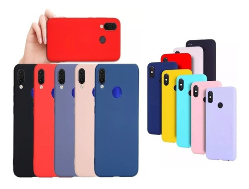 Funda De Silicona Con Felpa Slim Para Samsung