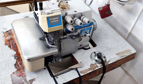 Maquina De Coser Overlock / Kingtex Sh 6000 / Industrial