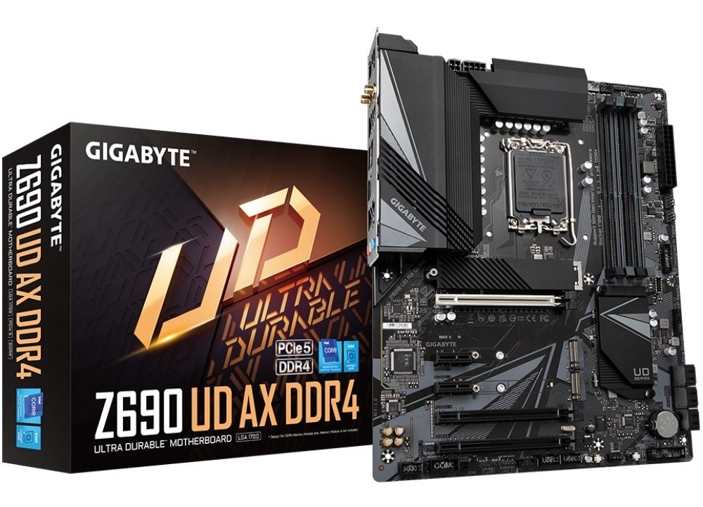 GIGABYTE Z690 UD AX DDR4 INTEL LGA1700 12VA GEN