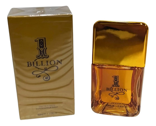 Perfume Masculino Bíllion Contratipo Do One Million 50 Ml Lacrados Excelente Fragrãncia