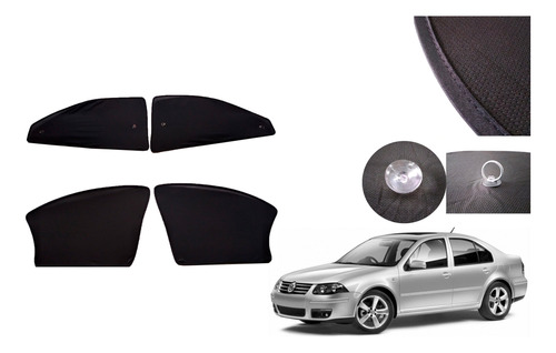 Parasol Cortinas Auto Jetta A4 2000-2010 (4 Piezas) Set 2