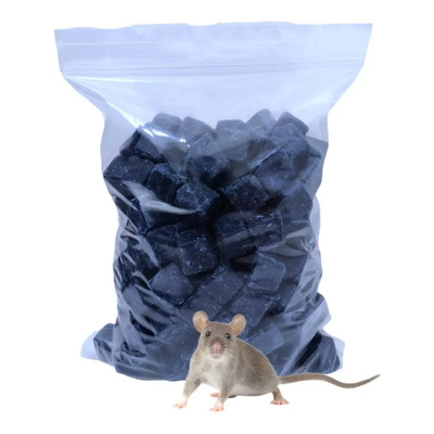 Raticida Veneno Para Ratas Y Ratones Cebo Anticoagulante 1kg | Envío gratis